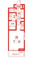 グローリー アヴェニューの間取図