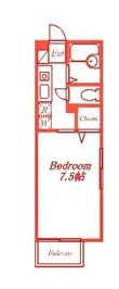 サンライン・ダイキュウ B棟の間取図