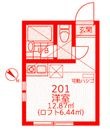 ユナイト汐入ウィリアム・ウォーカーの間取図