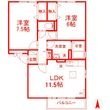 アドラブールの間取図