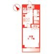 サニーヒルズ　Mの間取図