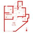 ベルガーデン久比里Ⅱの間取図