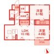 グリチネの間取図