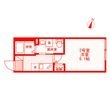 ベイルームY12の間取図