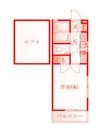 ラフィール汐入の間取図