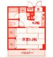 アメニティーヒルズの間取図