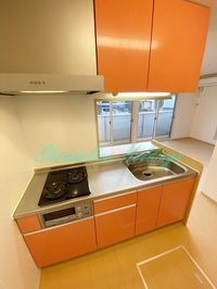 グリル付き二口コンロ♪