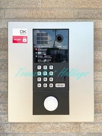 オートロック付きエントランス
