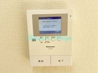 来客の確認ができるモニタ付きインターフォン