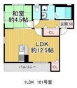 東大阪市稲田上町1丁目の間取図
