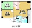 大阪市鶴見区諸口6丁目の間取図
