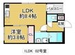 大阪市鶴見区浜3丁目の間取図