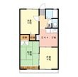 ガーデンヒルAの間取図