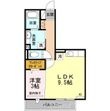 堺市北区北花田町2丁の間取図