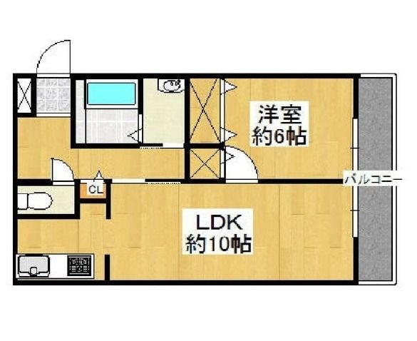 拡大写真:堺市西区上野芝町5丁 1階103の間取り
