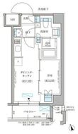 パークアクシス文京本郷の間取図