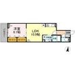 アンジュール大谷口の間取図