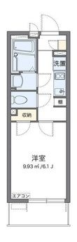 クレイノ栞の間取図