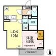 グラナーデ南田中の間取図