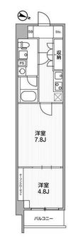 Weave Base Itabashi Honchoの間取図