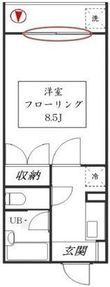 コーポ山吹の間取図