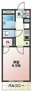 リヴェールⅡの間取図