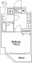 アムス東池袋の間取図
