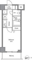 レジディア上落合の間取図