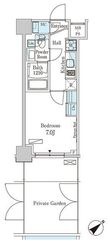 ガリシア大塚駅前の間取図
