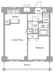 レジディア上落合の間取図