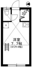 クレセール田端の間取図