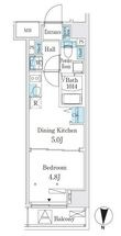 クラリティア板橋本町の間取図