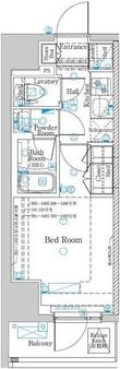 DIPS亀有駅前の間取図