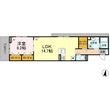 アンジュール大谷口の間取図
