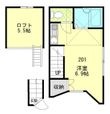 テラスハウス西新井の間取図