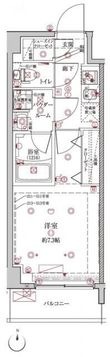 クレイシア板橋本町の間取図
