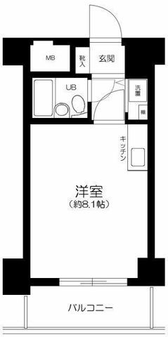 拡大写真:藤和シティコープ新大塚 2階209の間取り