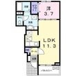 グランツ ひばりヶ丘 Aの間取図