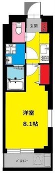 b’CASA西日暮里の間取図
