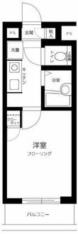 スカイコート新宿落合第6の間取図