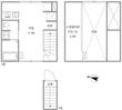 グランシャレー梅島Ⅱの間取図