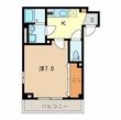 アムールⅢの間取図