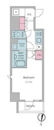 ドゥーエ日暮里の間取図