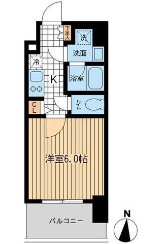 拡大写真:KDXレジデンス大山 13階1304の間取り