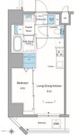 ルフォンリヴェント池袋の間取図
