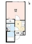 T.A北区上中里3丁目A棟の間取図