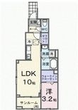 ヒカルサ西東京向台ウエストの間取図