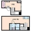 アムス早稲田(旧La Blancheur 早稲田)の間取図