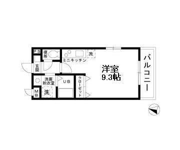 拡大写真:シャルマンS 1階133の間取り