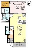 Casa date Aの間取図